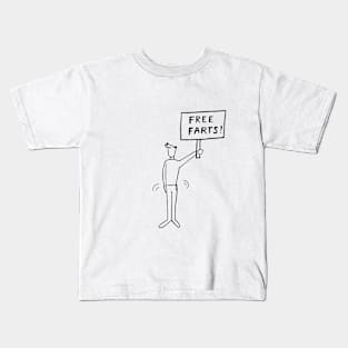 Free Farts 2 Kids T-Shirt